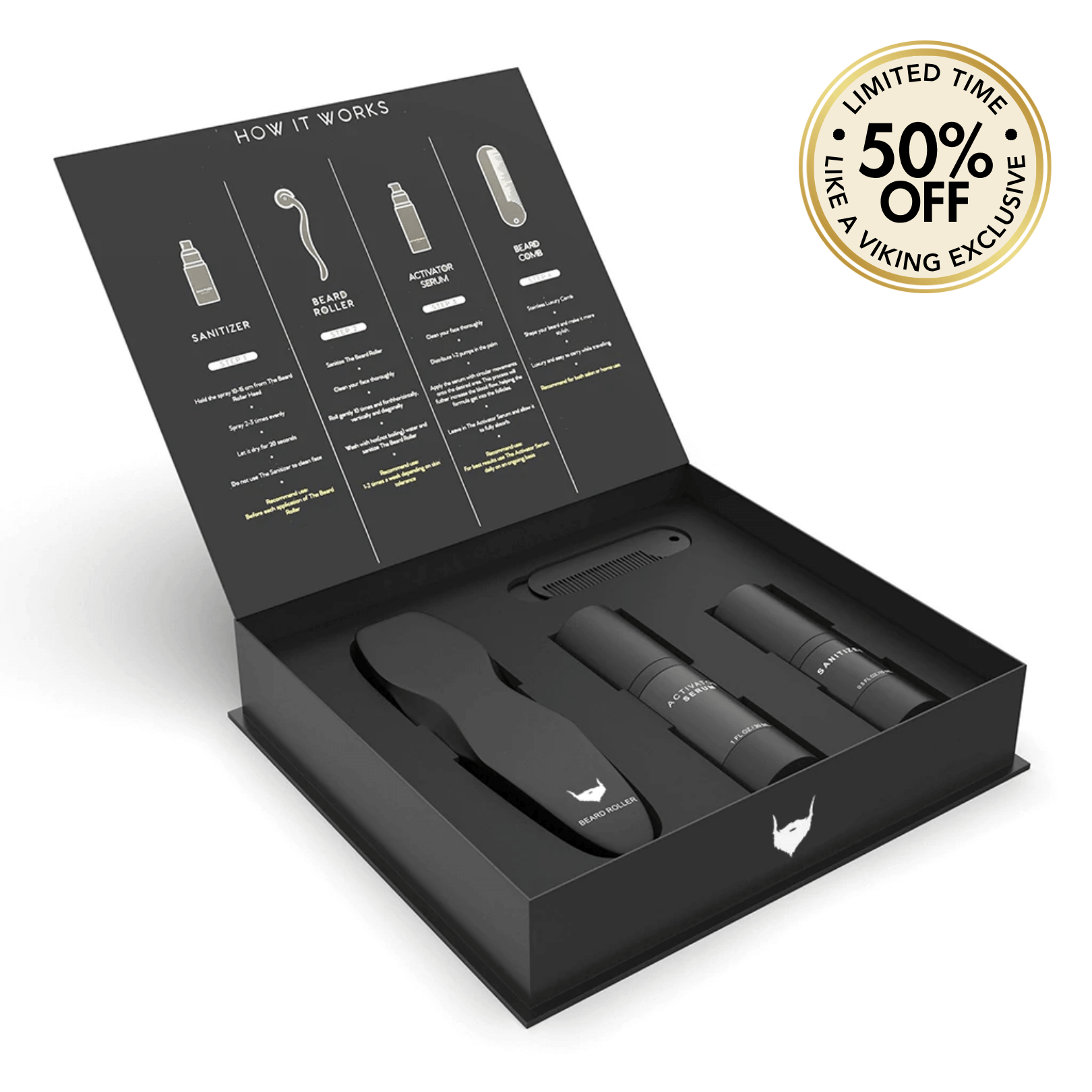 Valhalla Beard Growth Kit product photo